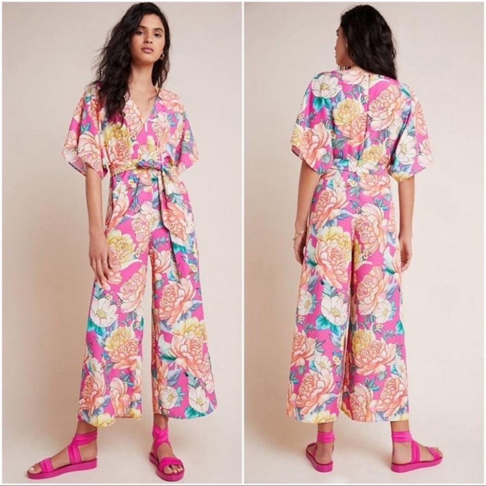 Farm Rio Eulalie Wide-Leg Jumpsuit